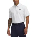Under Armour T2G Printed polo da uomo, bianco