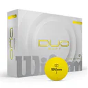 Wilson Duo Soft palline da golf (12 palline), gialle