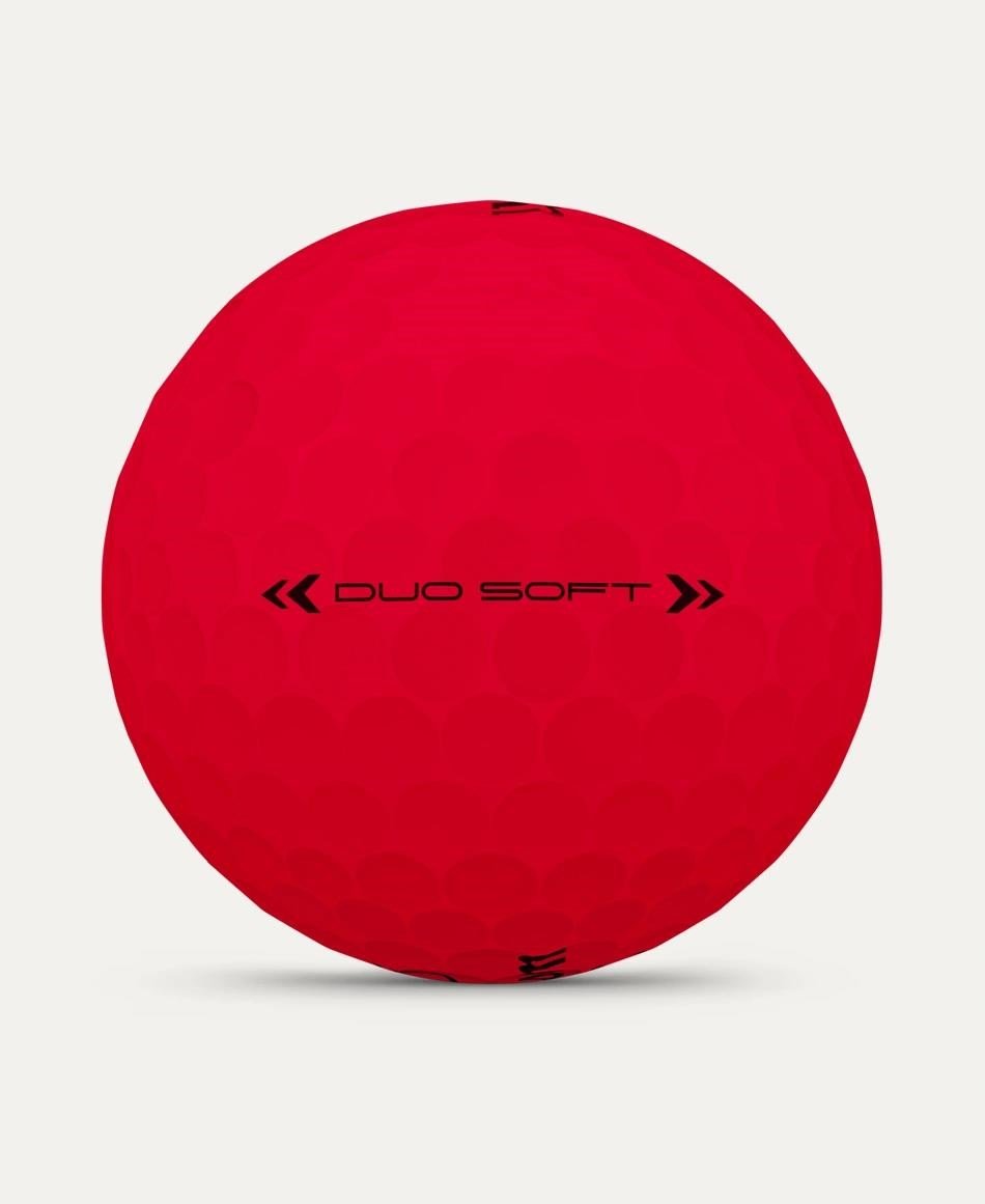 Wilson Duo Soft palline da golf, rosse