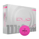 Wilson Duo Soft palline da golf, rosa