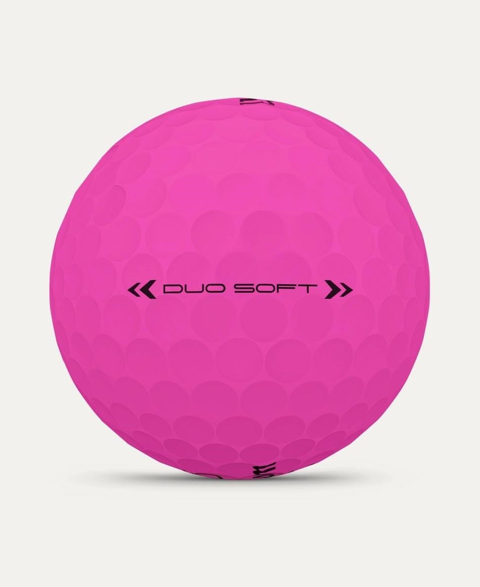 Wilson Duo Soft palline da golf, rosa