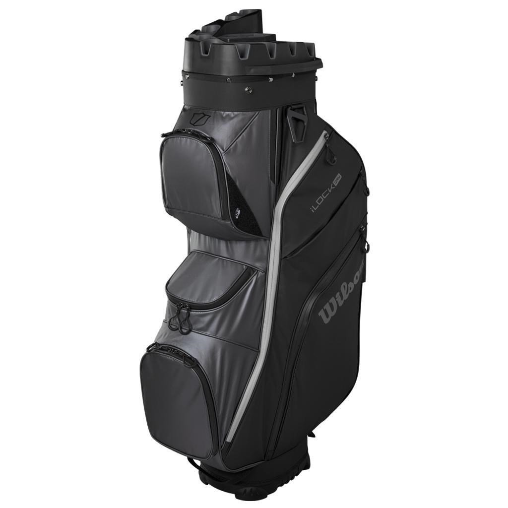Wilson I-Lock Dry cart bag, nero/grigio