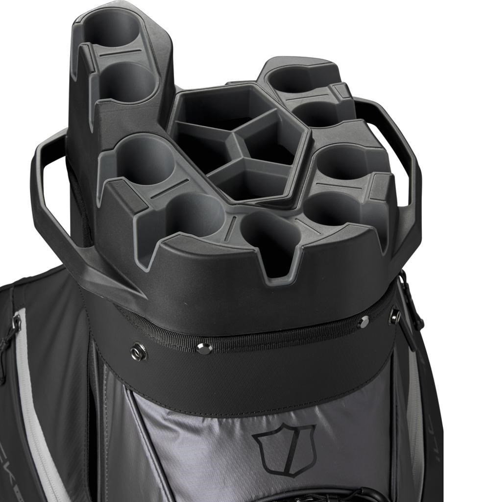 Wilson I-Lock Dry cart bag, nero/grigio