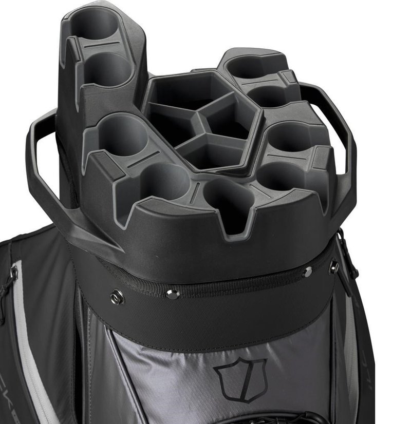 Wilson I-Lock Dry cart bag, nero/grigio