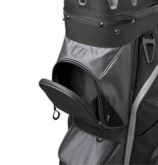 Wilson I-Lock Dry cart bag, nero/grigio