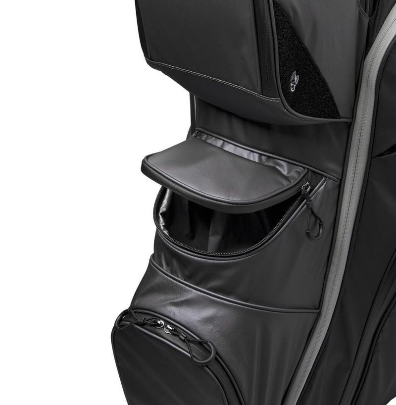 Wilson I-Lock Dry cart bag, nero/grigio