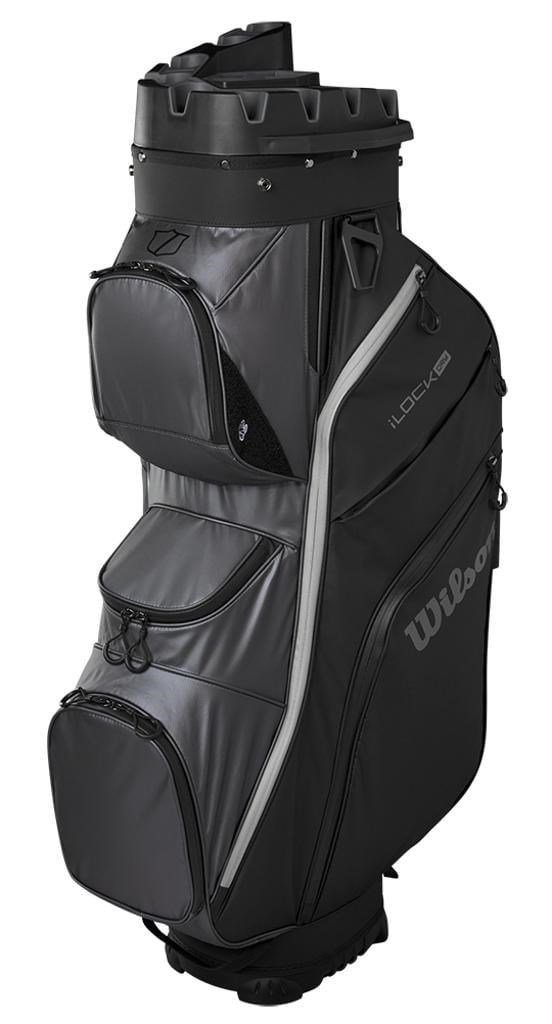 Wilson I Lock cart bag, nero/grigio