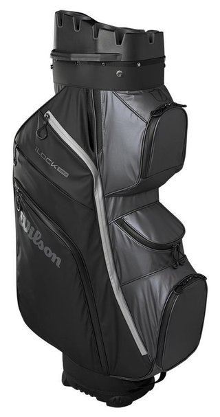 Wilson I Lock cart bag, nero/grigio