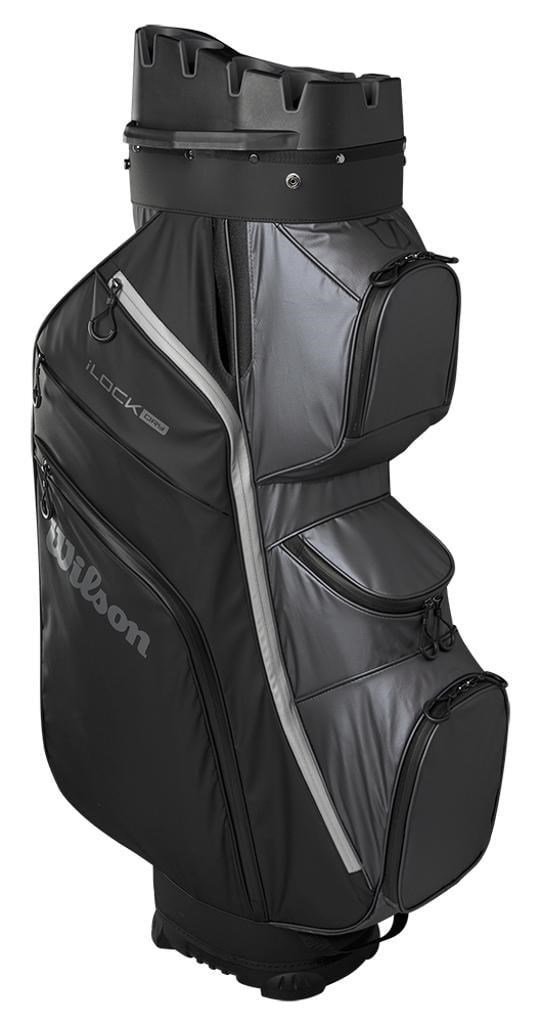Wilson I Lock cart bag, nero/grigio