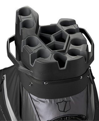 Wilson I Lock cart bag, nero/grigio