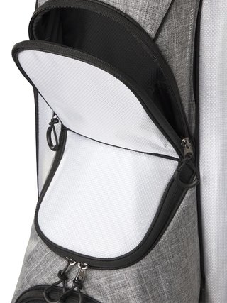 Wilson Feather cart bag, nero/grigio/bianco