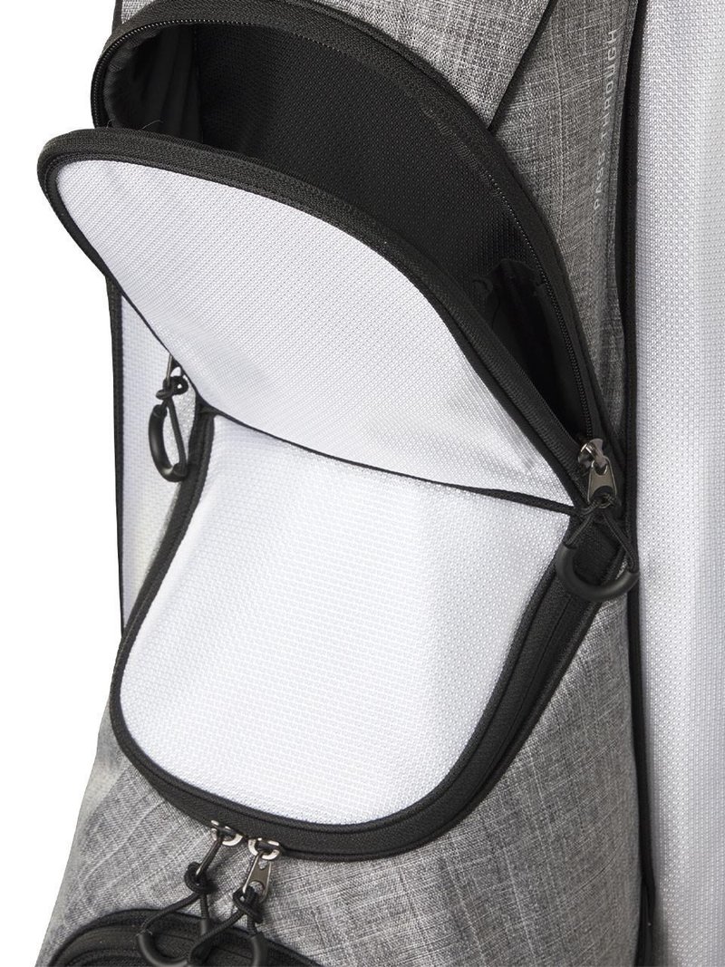 Wilson Feather cart bag, nero/grigio/bianco