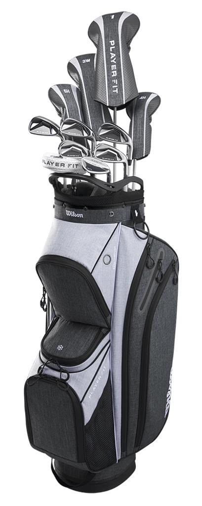 Wilson Player Fit Premium set da golf da donna, grafite + cart bag