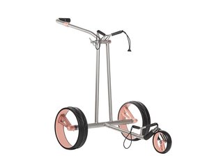 JuCad Phantom Titan Rose 2.0 carrello elettrico + borsa da trasporto, titanio