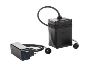 JuCad Phantom Titan Rose 2.0 carrello elettrico + borsa da trasporto, titanio