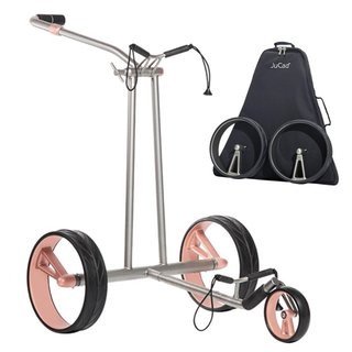 JuCad Phantom Titan Rose 2.0 carrello elettrico + borsa da trasporto, titanio