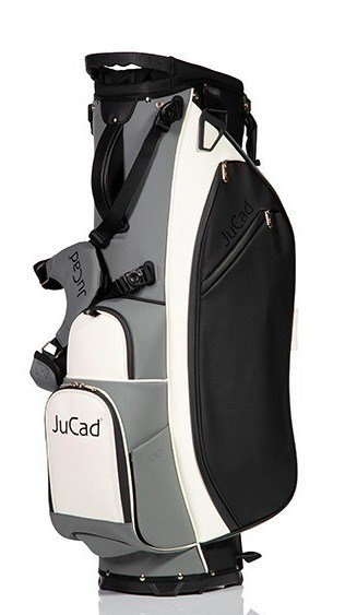 JuCad 2in1 FIirst Class stand bag, nero/grigio/bianco