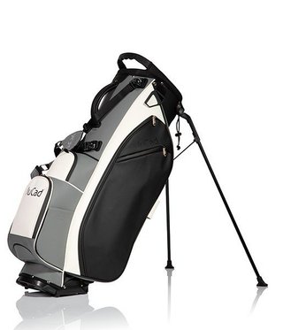 JuCad 2in1 FIirst Class stand bag, nero/grigio/bianco