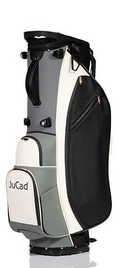 JuCad 2in1 FIirst Class stand bag, nero/grigio/bianco