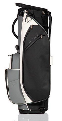JuCad 2in1 FIirst Class stand bag, nero/grigio/bianco