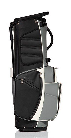 JuCad 2in1 FIirst Class stand bag, nero/grigio/bianco