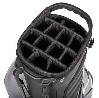 JuCad 2in1 FIirst Class stand bag, bianco