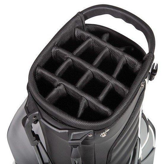 JuCad 2in1 FIirst Class stand bag, bianco