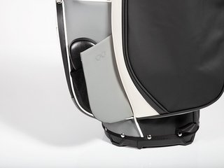 JuCad 2in1 FIirst Class stand bag, bianco