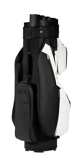 JuCad First Class Revolution cart bag, nero/bianco