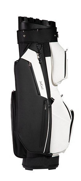 JuCad First Class Revolution cart bag, nero/bianco