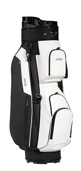 JuCad First Class Revolution cart bag, nero/bianco