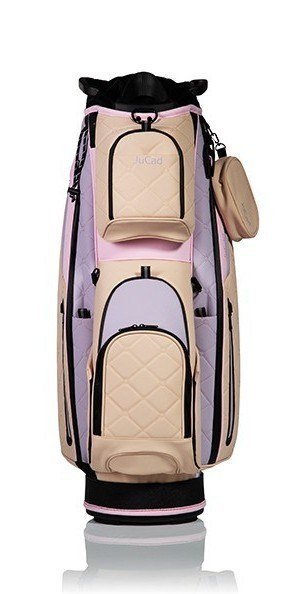 JuCad First Class cart bag, beige/lilla/rosa