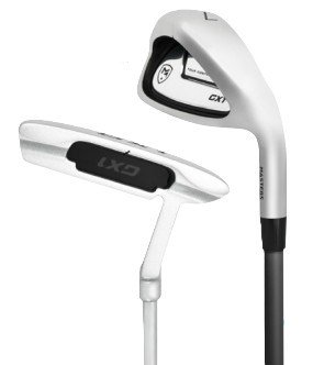 Masters GX1 Gts mezzo set da golf da uomo, grafite + stand bag, nero/grigio/bianco