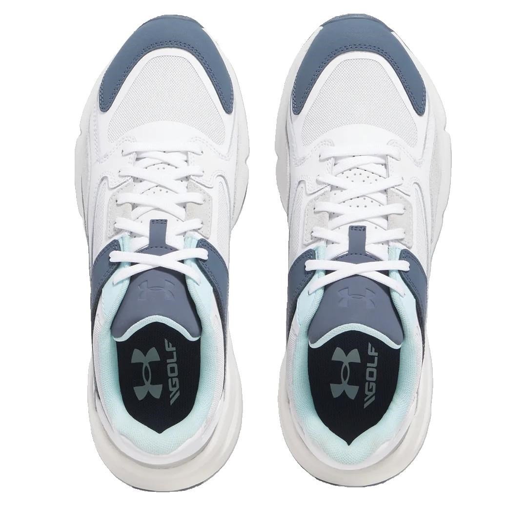 Under Armour Forge 96 scarpe da golf unisex, bianche