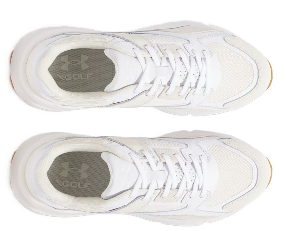 Under Armour Forge 96 scarpe da golf unisex, bianche