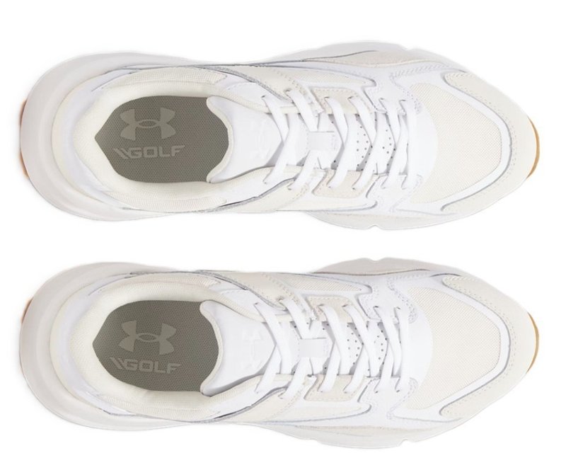Under Armour Forge 96 scarpe da golf unisex, bianche