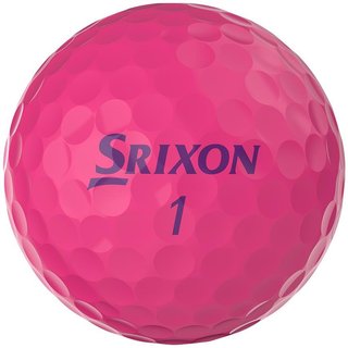 Srixon Soft Feel Lady palline da golf da donna, rosa
