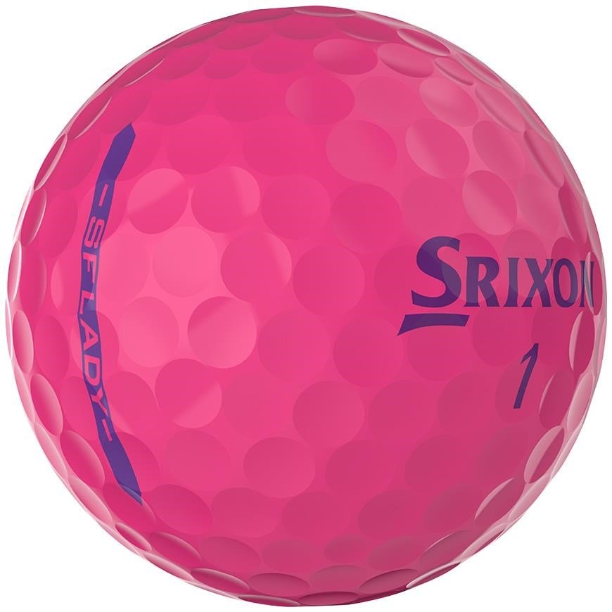 Srixon Soft Feel Lady palline da golf da donna, rosa