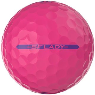 Srixon Soft Feel Lady palline da golf da donna, rosa