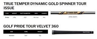 Cleveland RTZ Tour Satin wedge, acciaio