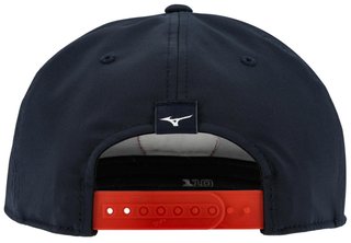Mizuno Crossed Clubs Snapback cappellino da golf, navy