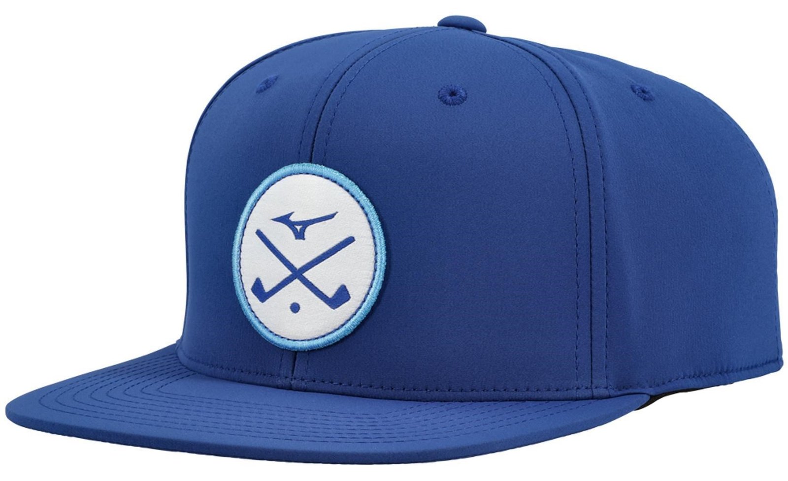 Mizuno Crossed Clubs Snapback cappellino da golf, royal