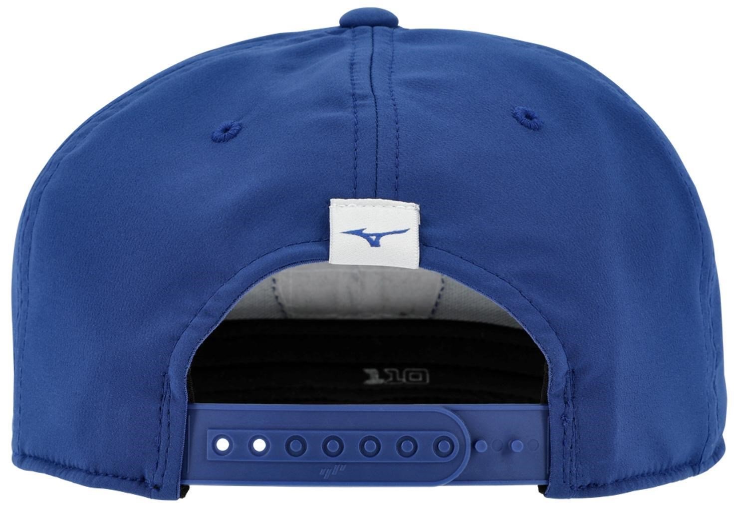 Mizuno Crossed Clubs Snapback cappellino da golf, royal
