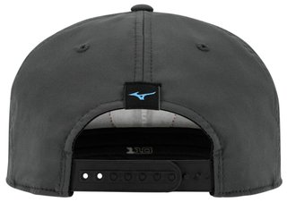 Mizuno Crossed Clubs Snapback cappellino da golf, charcoal