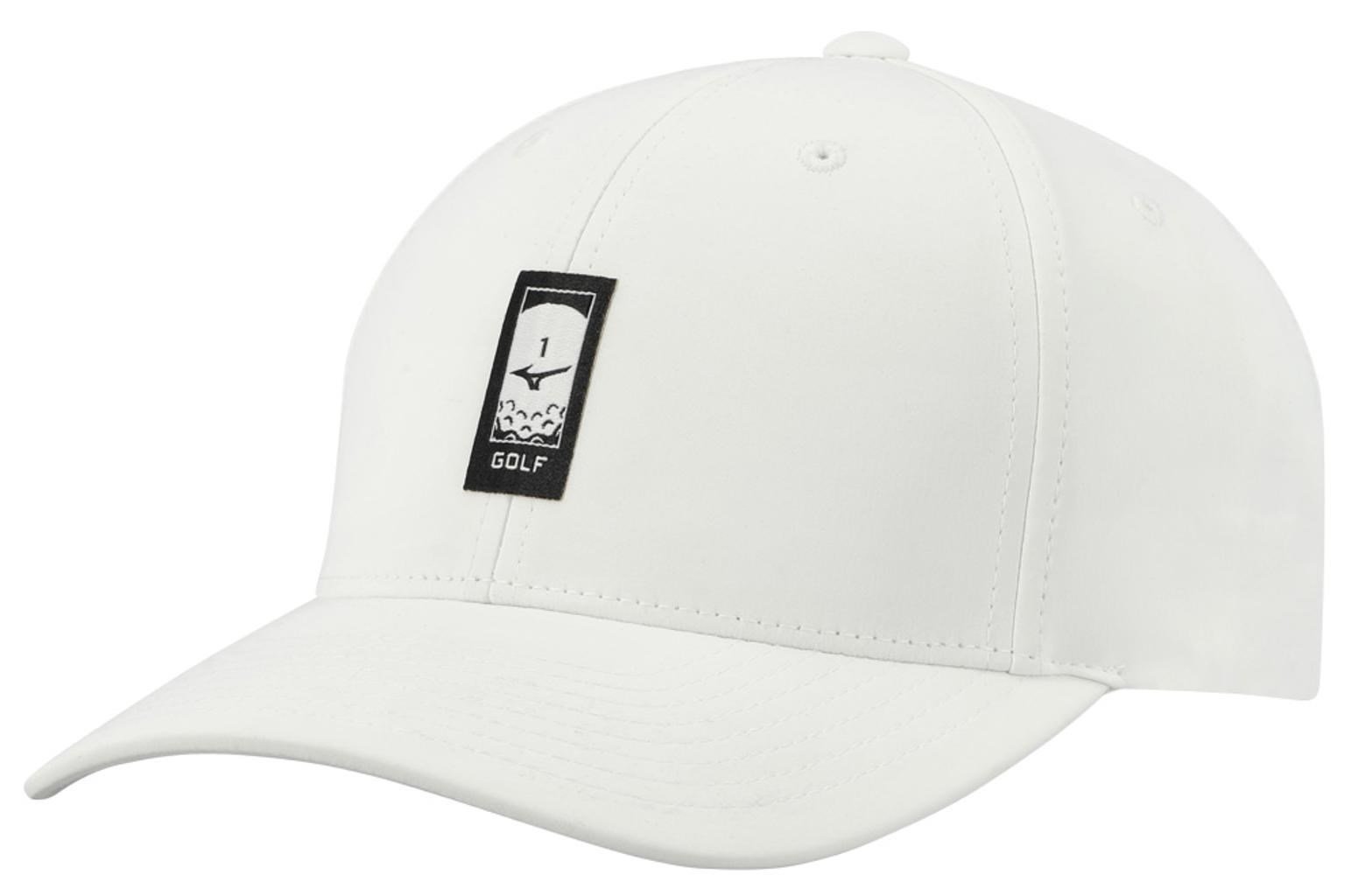 Mizuno Fresh Marble cappellino da uomo, bianco/nero