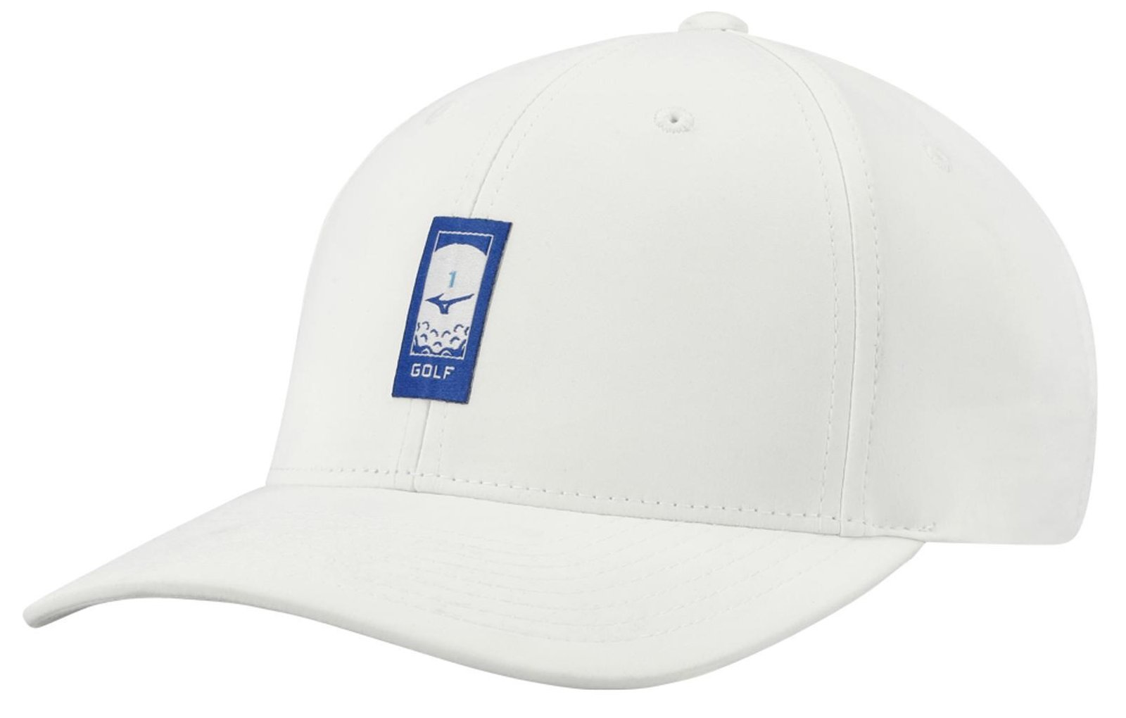 Mizuno Fresh Marble cappellino da uomo, bianco/staff