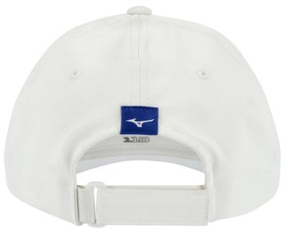Mizuno Fresh Marble cappellino da uomo, bianco/staff