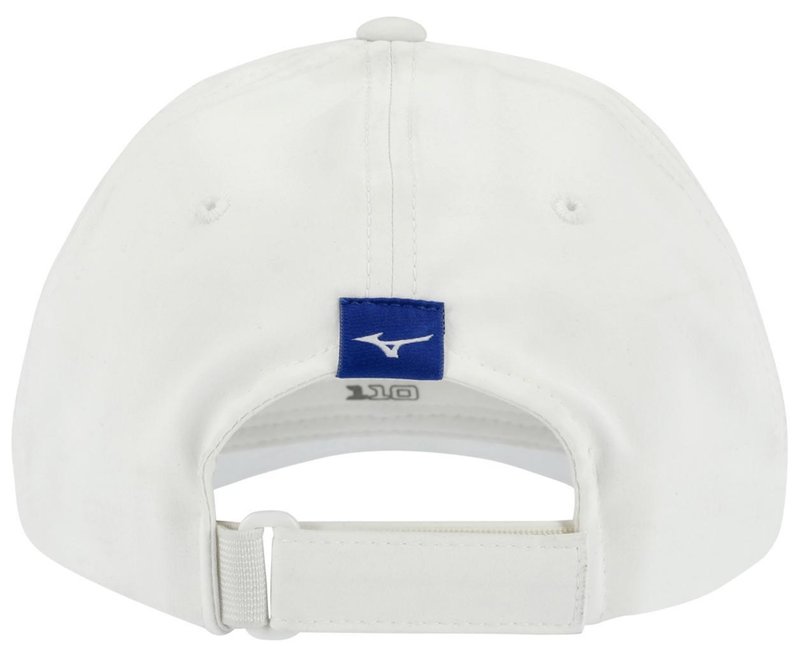 Mizuno Fresh Marble cappellino da uomo, bianco/staff