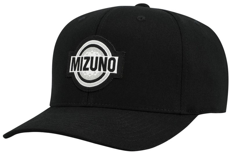 Mizuno Patch Snapback berretto da uomo, nero