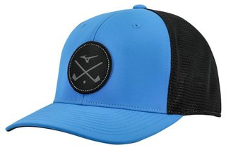 Mizuno Crossed Clubs Meshback cappellino da uomo, brilliant blue